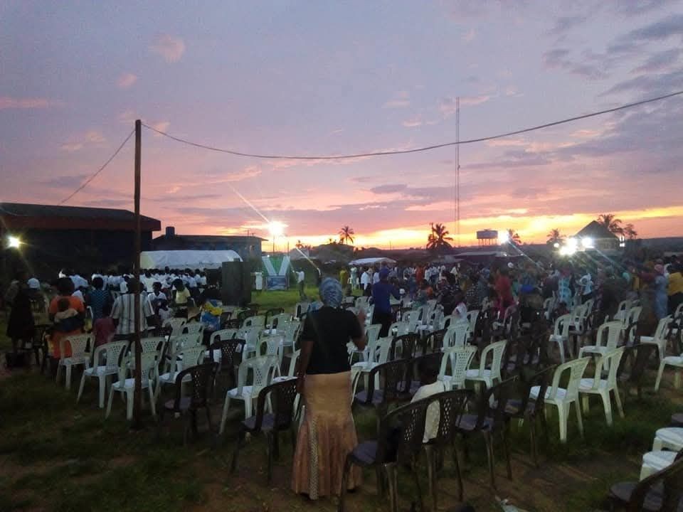 Tolupraise live is an open air crusade